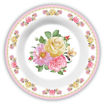 餐具花面