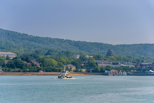 山东威海刘公岛景区旅游码头