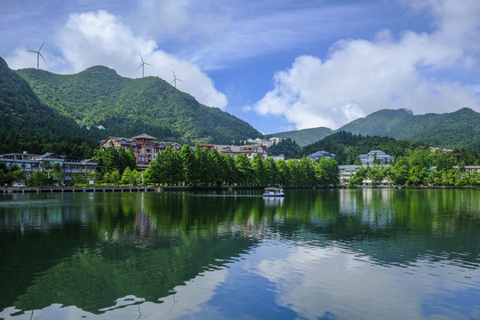 九宫山云中湖