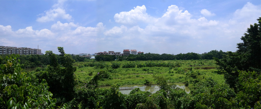 东区学校原址全景图