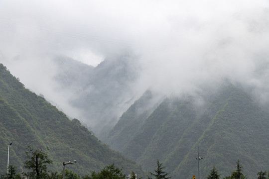 秦岭云海