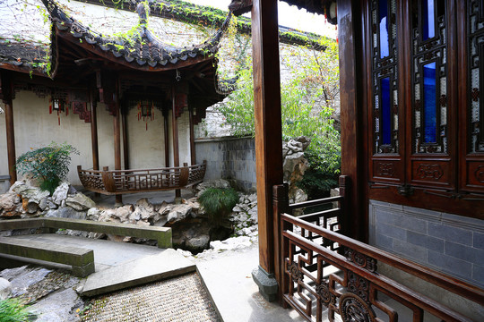 杭州胡雪岩故居老建筑