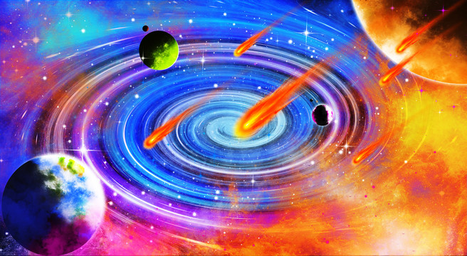 漩渦星空