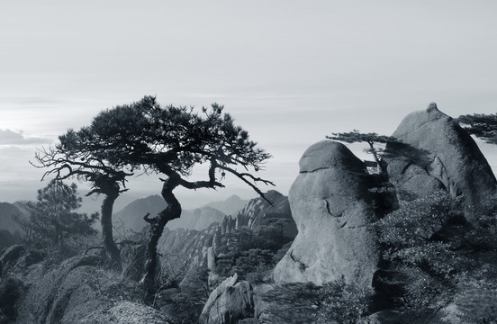 水墨三清山