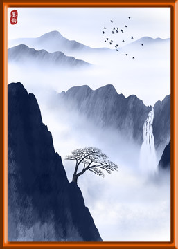水墨山水