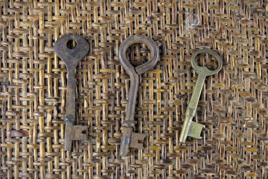 旧物件旧钥匙