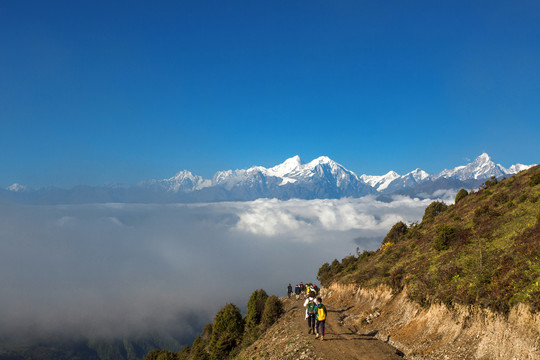 高山徒步