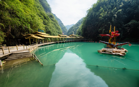 重庆彭水阿依河风光