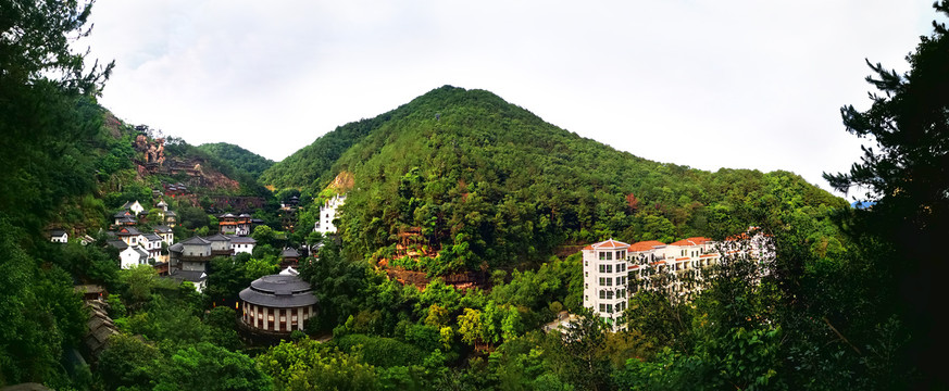 广东梅州风景及客家文化建筑