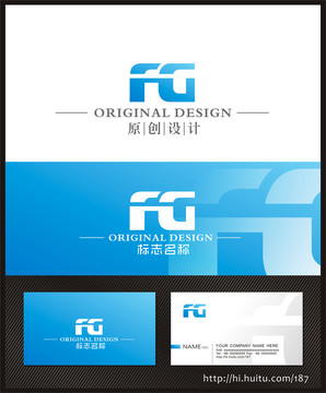 FG字母logo