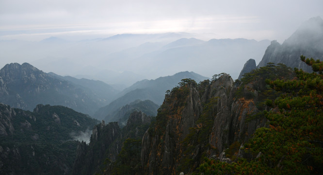 黄山风光