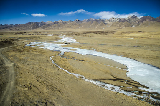 藏北青藏高原地貌
