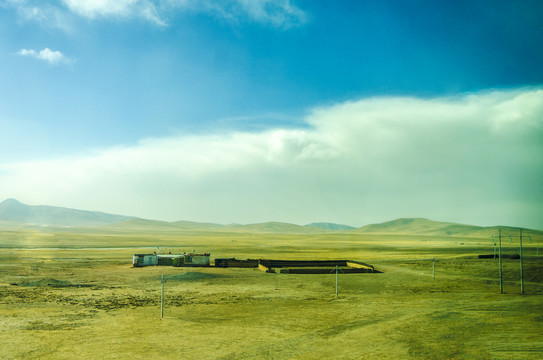 藏北青藏高原牧场