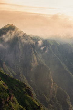 江西萍乡武功山高山草甸自然风光