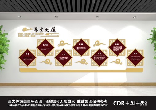 養(yǎng)身文化墻