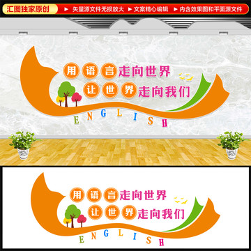 英語(yǔ)文化墻