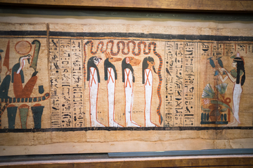 埃及纸莎画