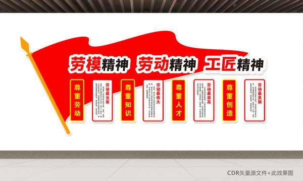 勞模精神勞動(dòng)精神工匠精神