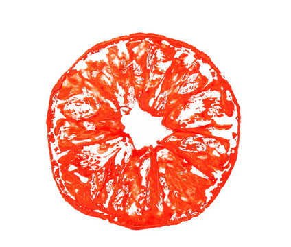 柑橘海报纹理
