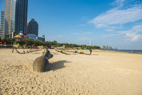 湛江金沙湾海滨浴场