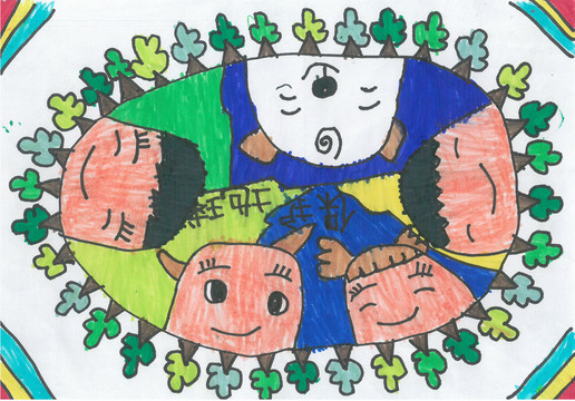 環(huán)保兒童畫