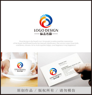 電子科技LOGO字母F字母Y