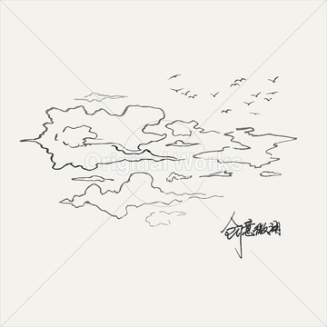 云線條