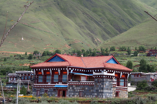 川西甘孜州藏式民居