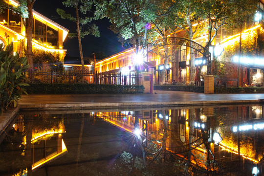 景德镇陶溪川夜景