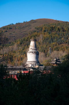 五台山白塔