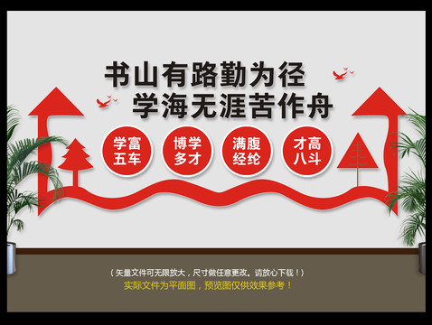 學(xué)校勵(lì)志文化墻