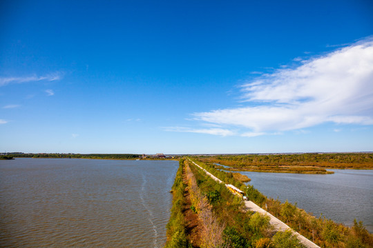 吉林嫩江湾湿地公园风光摄影