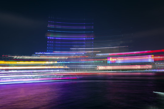 上海陆家嘴夜景