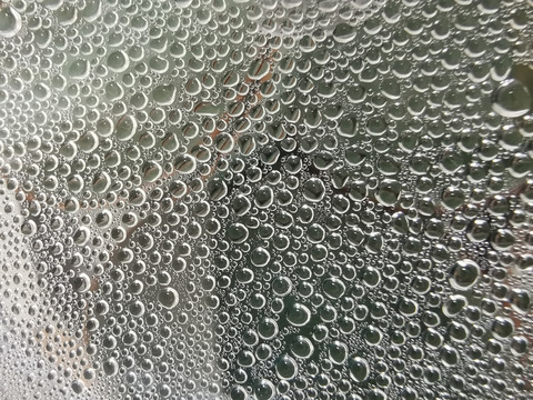 玻璃蒸汽水滴纹理素材