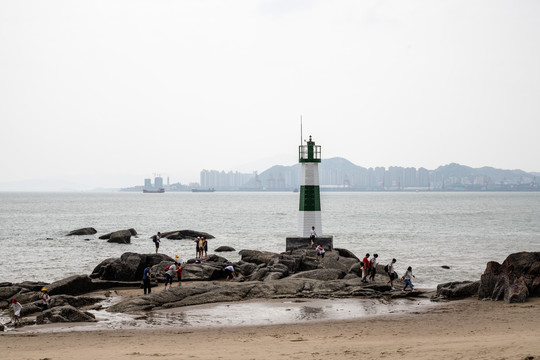 鼓浪屿海边风光