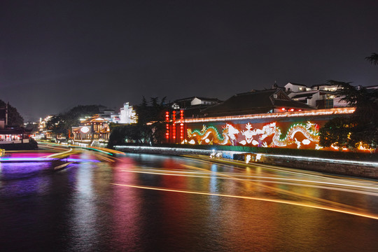 秦淮河夜景