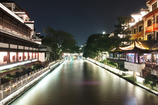 秦淮河夜景