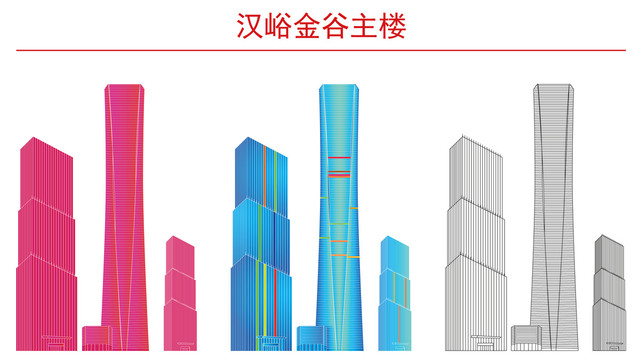 汉峪金谷主楼