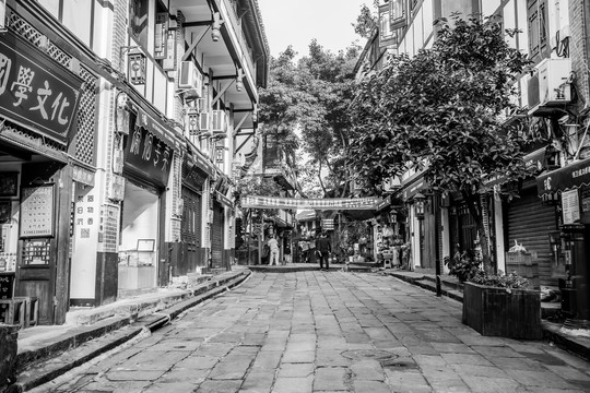 老重庆建筑街道