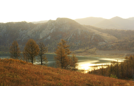 阿尔山秋景