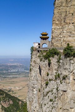 晋中介休绵山风景区文奎阁