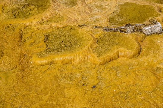 黄石公园钙化池质感纹理贴图