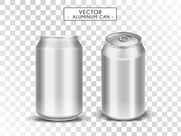 饮料铝罐素材图