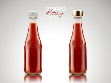 番茄酱玻璃瓶容器