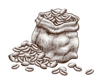 刻蝕風(fēng)格咖啡豆