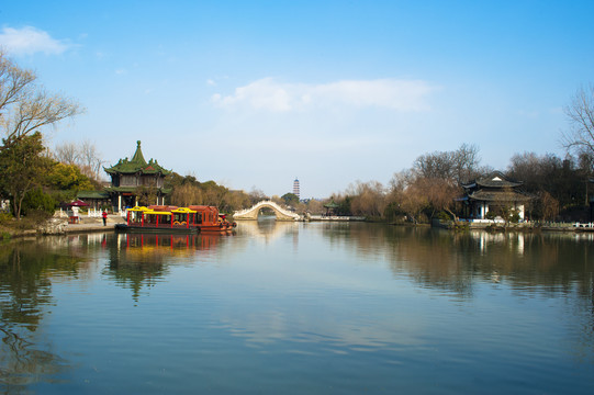 瘦西湖湖景