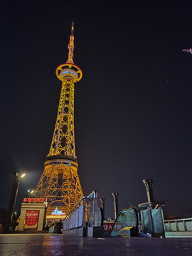 株洲炎帝广场夜景