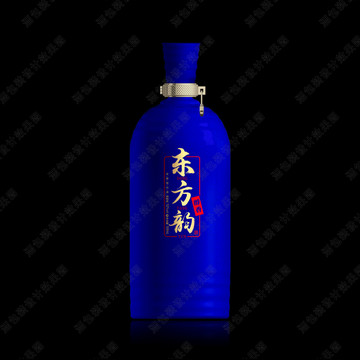 東方韻酒藍(lán)色酒瓶