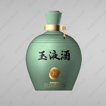 青瓷酒瓶設計
