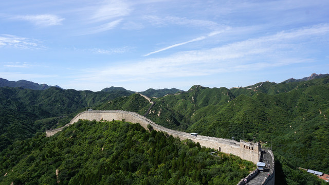 长城背景